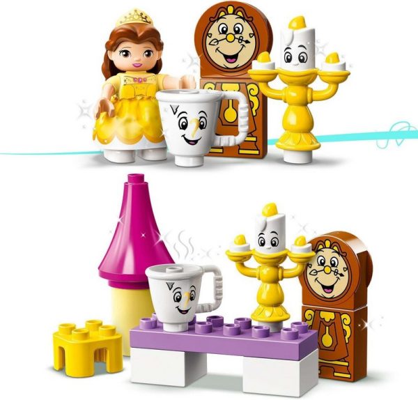 LEGO® Konstruktionsspielsteine Belles Ballsaal (10960), LEGO® DUPLO, (23 St) – Bild 6