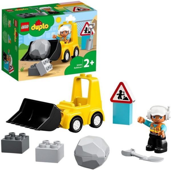 LEGO® Konstruktionsspielsteine Radlader (10930), LEGO® DUPLO® Town, (10 St)