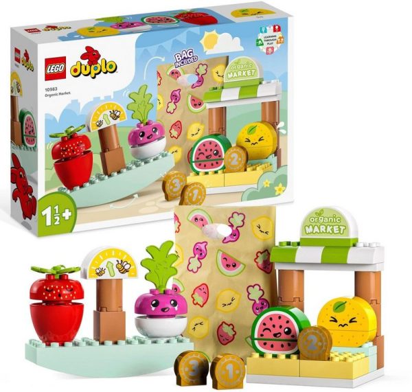 LEGO® Konstruktionsspielsteine Biomarkt (10983), LEGO® DUPLO My First, (40 St)