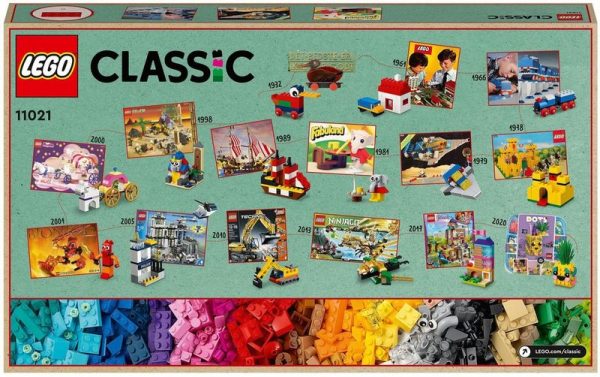 LEGO® Konstruktionsspielsteine 90 Jahre Spielspaß (11021), LEGO® Classic, (1100 St) – Bild 7