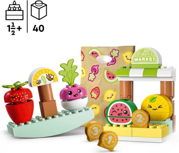 LEGO® Konstruktionsspielsteine Biomarkt (10983), LEGO® DUPLO My First, (40 St) – Bild 3