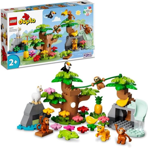 LEGO® Konstruktionsspielsteine Wilde Tiere Südamerikas (10973), LEGO® DUPLO, (71 St)