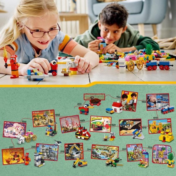 LEGO® Konstruktionsspielsteine 90 Jahre Spielspaß (11021), LEGO® Classic, (1100 St) – Bild 6